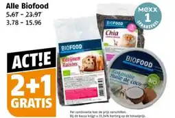 Poiesz Alle biofood aanbieding