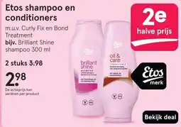 Etos Etos shampoo en conditioners aanbieding