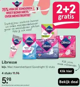 Etos Libresse aanbieding