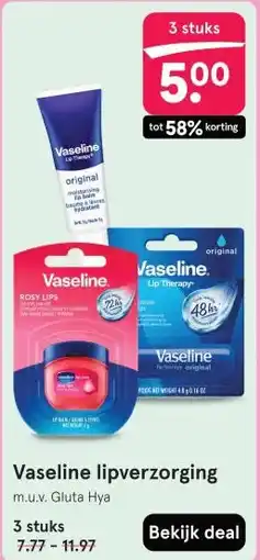 Etos Vaseline lipverzorging aanbieding