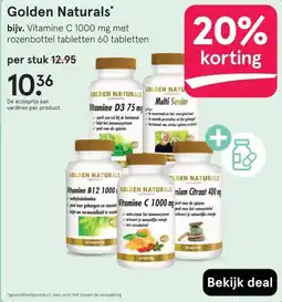 Etos Golden Naturals' aanbieding