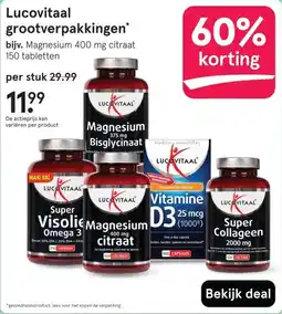 Etos Lucovitaal grootverpakkingen aanbieding