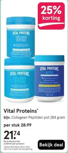 Etos Vital Proteins aanbieding