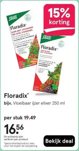 Etos Floradix aanbieding