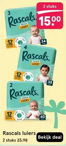Etos Rascals luiers aanbieding
