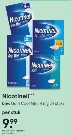 Etos Nicotinell aanbieding