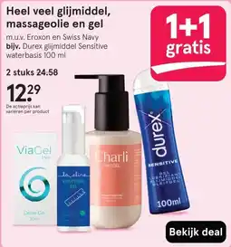 Etos Heel veel glijmiddel, massageolie en gel aanbieding