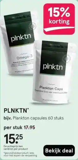 Etos PLNKTN aanbieding