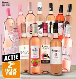 Poiesz Alle rosé aanbieding