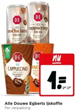 Jumbo Alle Douwe Egberts ijskoffie aanbieding