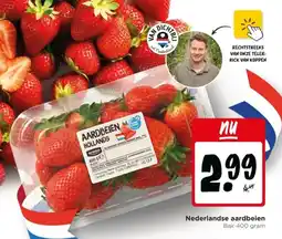 Jumbo Nederlandse aardbeien aanbieding