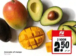 Jumbo Avocado of mango aanbieding