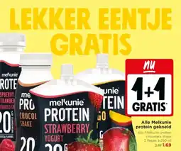 Jumbo Alle Melkunie protein gekoeld aanbieding