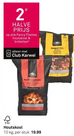 Karwei Houtskool aanbieding