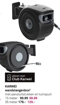 Karwei Karwei wandslangenbox² aanbieding