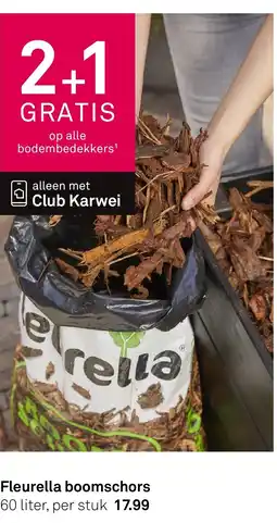 Karwei Fleurella boomschors aanbieding