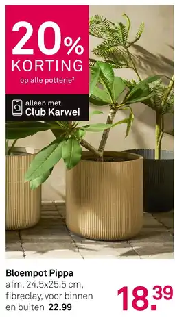Karwei Bloempot Pippa aanbieding