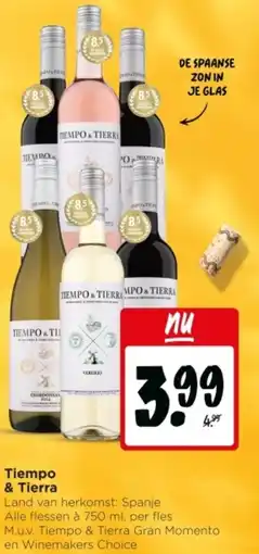 Jumbo Tiempo & Tierra aanbieding