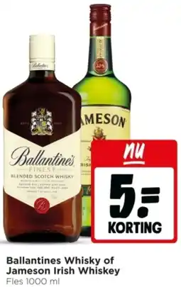 Jumbo Ballantines Whisky of Jameson Irish Whiskey aanbieding
