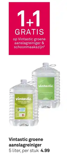 Karwei Vintastic groene aanslagreiniger aanbieding