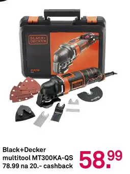 Karwei Black+decker multitool mt300ka-qs aanbieding