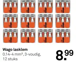 Karwei Wago lasklem aanbieding