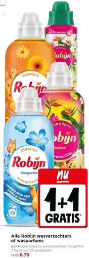 Jumbo Alle Robijn wasverzachters of wasparfums aanbieding