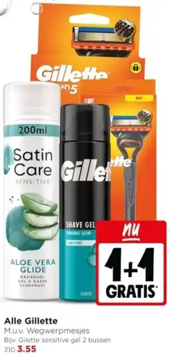 Jumbo Alle Gillette aanbieding