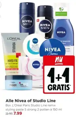 Jumbo Alle Nivea of Studio Line aanbieding