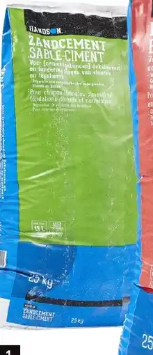 Karwei Handson zandcement aanbieding