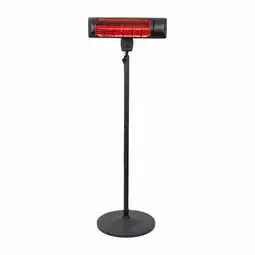 Expert Eurom Q-time Golden 1800S Patioheater Terrasverwarmer Zwart aanbieding