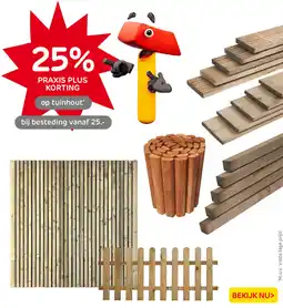 Praxis Tuinhout aanbieding