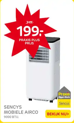 Praxis Sencys Mobiele Airco aanbieding
