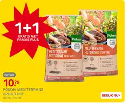 Praxis Pokon Mediterrane Potgrond aanbieding