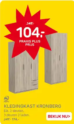 Praxis Kledingkast Kronberg aanbieding