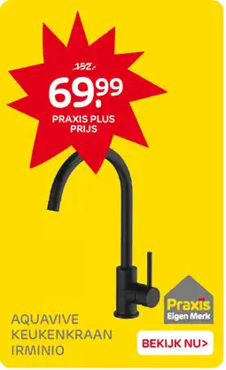 Praxis Aquavive Keukenkraan Irminio aanbieding