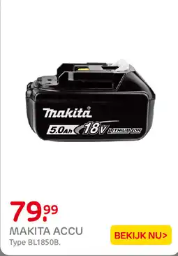 Praxis Makita Accu aanbieding
