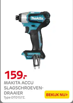 Praxis Makita Accu Slagschroevendraaier aanbieding
