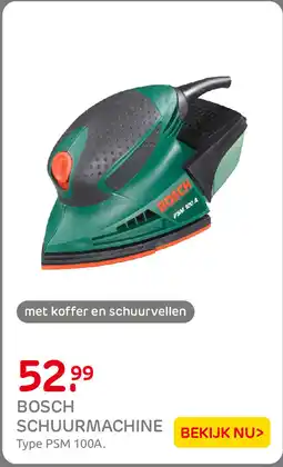 Praxis Bosch Schuurmachine aanbieding