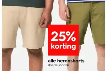 HEMA Alle herenshorts aanbieding