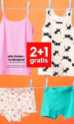 HEMA Alle kinder- ondergoed aanbieding