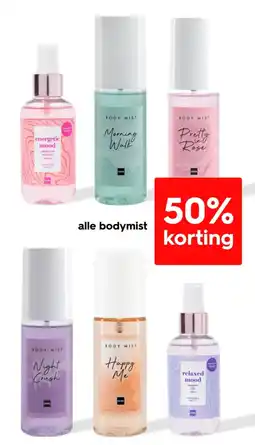 HEMA Alle bodymist aanbieding