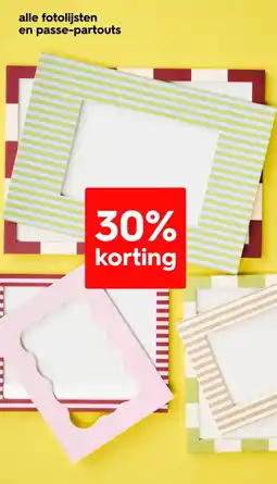 HEMA Alle fotolijsten en passe-partouts aanbieding