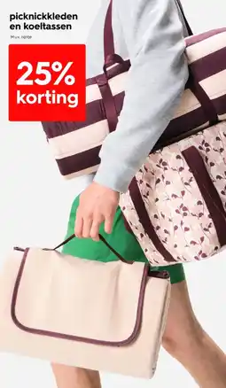 HEMA Picknickkleden en koeltassen aanbieding