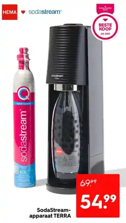 HEMA SodaStream- apparaat Terra aanbieding