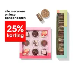 HEMA Alle macarons en luxe bonbondozen aanbieding