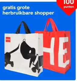HEMA Gratis grote herbruikbare shopper aanbieding