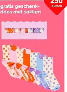 HEMA Gratis geschenk- doos met sokken aanbieding