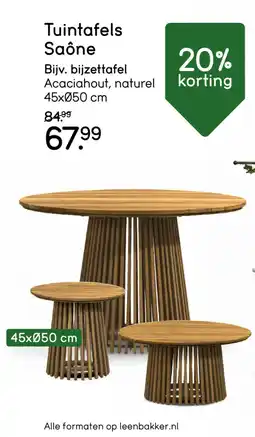 Leen Bakker Bekijk tuintafels Saône [link] aanbieding