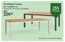 Leen Bakker Bekijk tuintafels Toulon [link] aanbieding